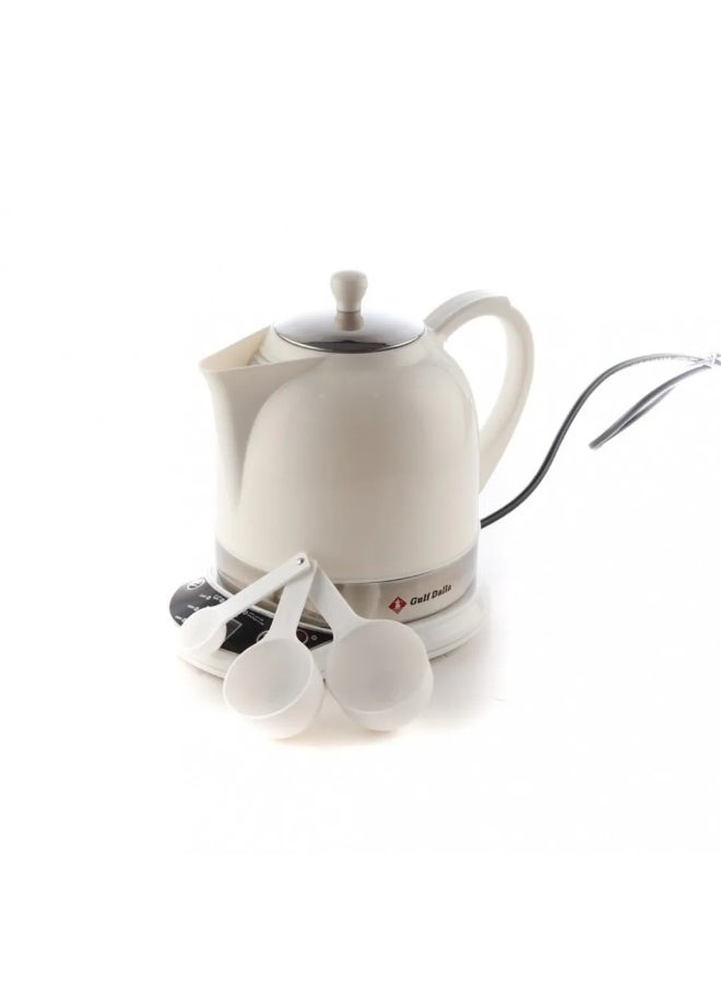 Gulf Dalla Electric Tea Maker – Smart Kettle with Digital Temperature Control, 1.2L