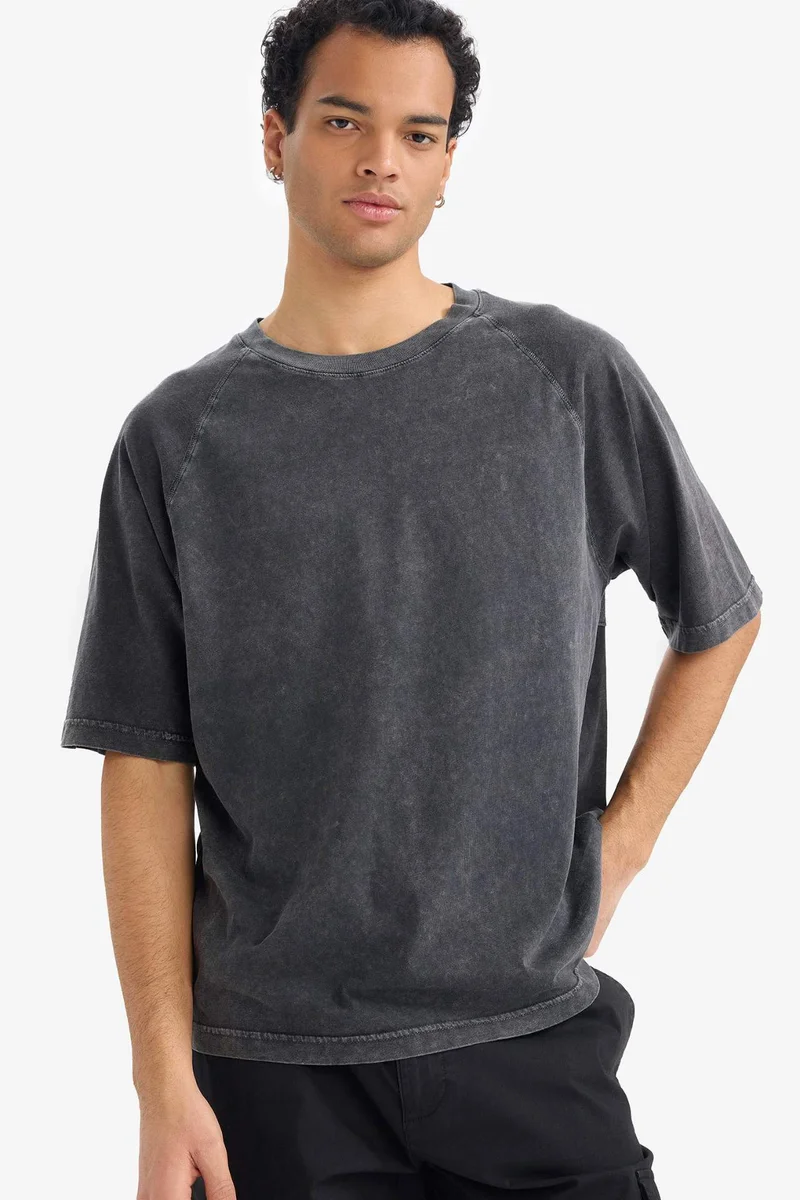 ديفاكتو 100% Cotton Loose Fit T-shirt