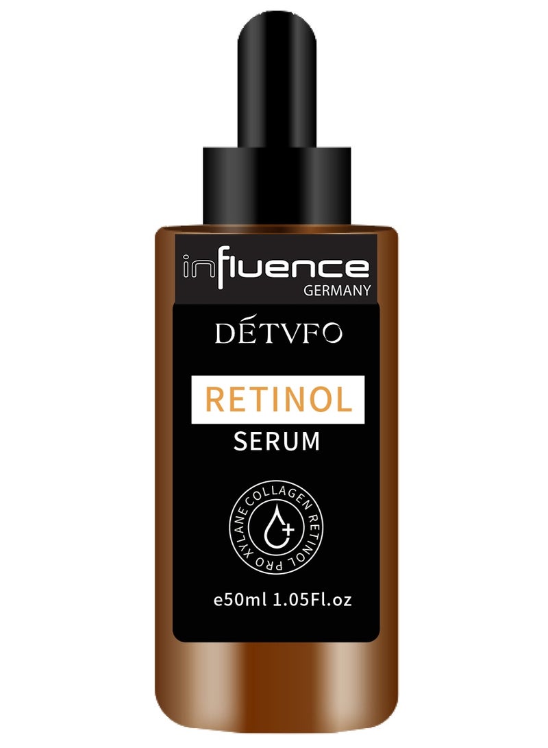 Influence Germany DÉTVFO Retinol Face Serum – Ceramide + Retinol, Anti-Wrinkle & Brightening, 50ml - Image 1
