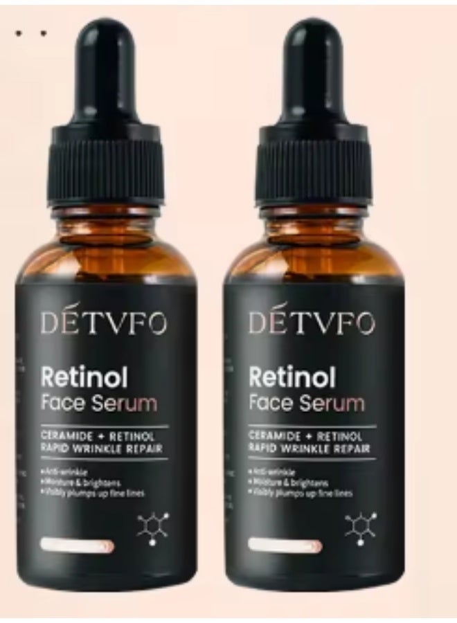 Influence Germany DÉTVFO Retinol Face Serum – Ceramide + Retinol, Anti-Wrinkle & Brightening, 50ml - Image 2