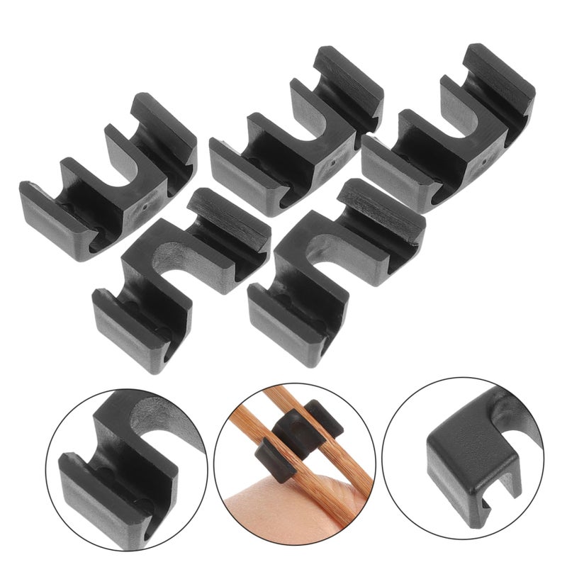 Cabilock 5 Pack Chopstick Training Clips Food Grade Plastic Helper For Beginners - Image 4