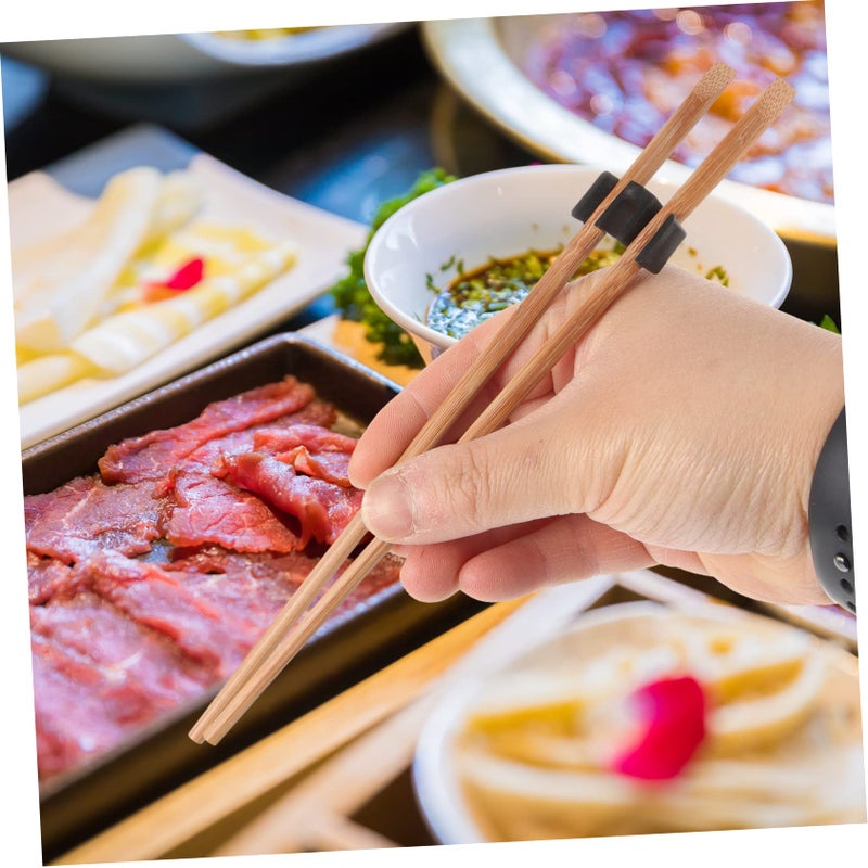 Cabilock 5 Pack Chopstick Training Clips Food Grade Plastic Helper For Beginners - Image 5