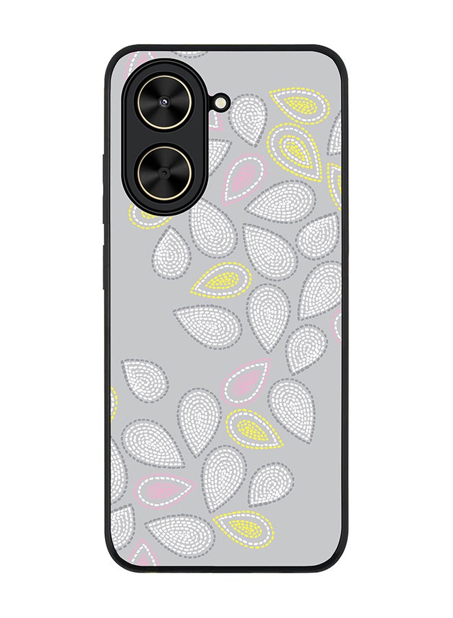 Stylizedd For Xiaomi Poco C71 / Redmi A5 4G Case,Slim fit Camera Protection, Shockproof Thin Phone cover  - Teardrop Stitches