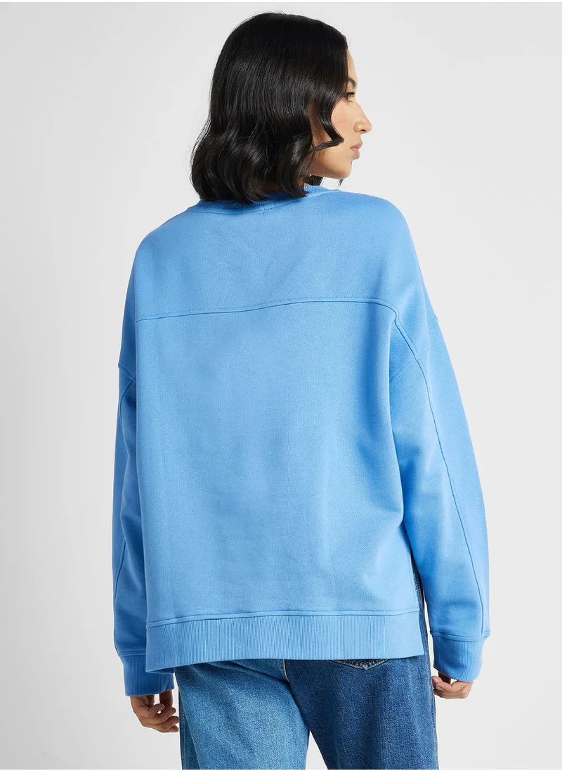 TOMMY HILFIGER Round Neck Logo Sweatshirt