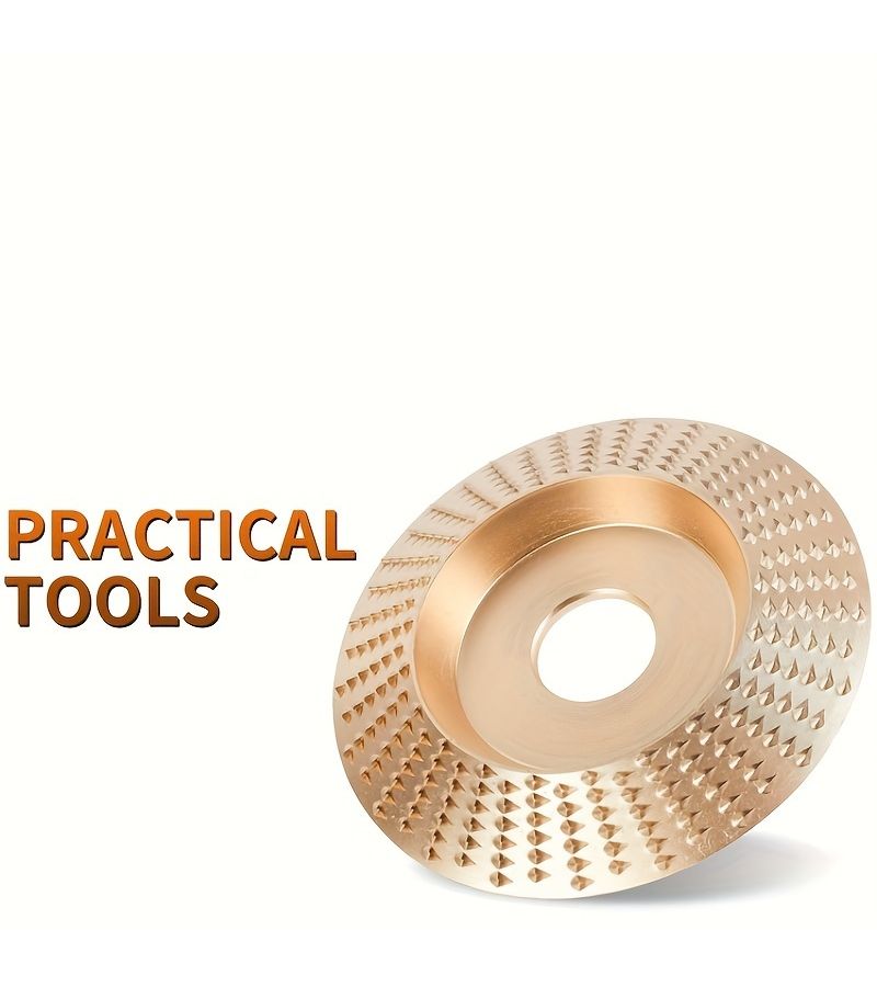 3pcs 4 Inch Wood Shaping Disc For Angle Grinder With 7/8 Arbor - Image 4