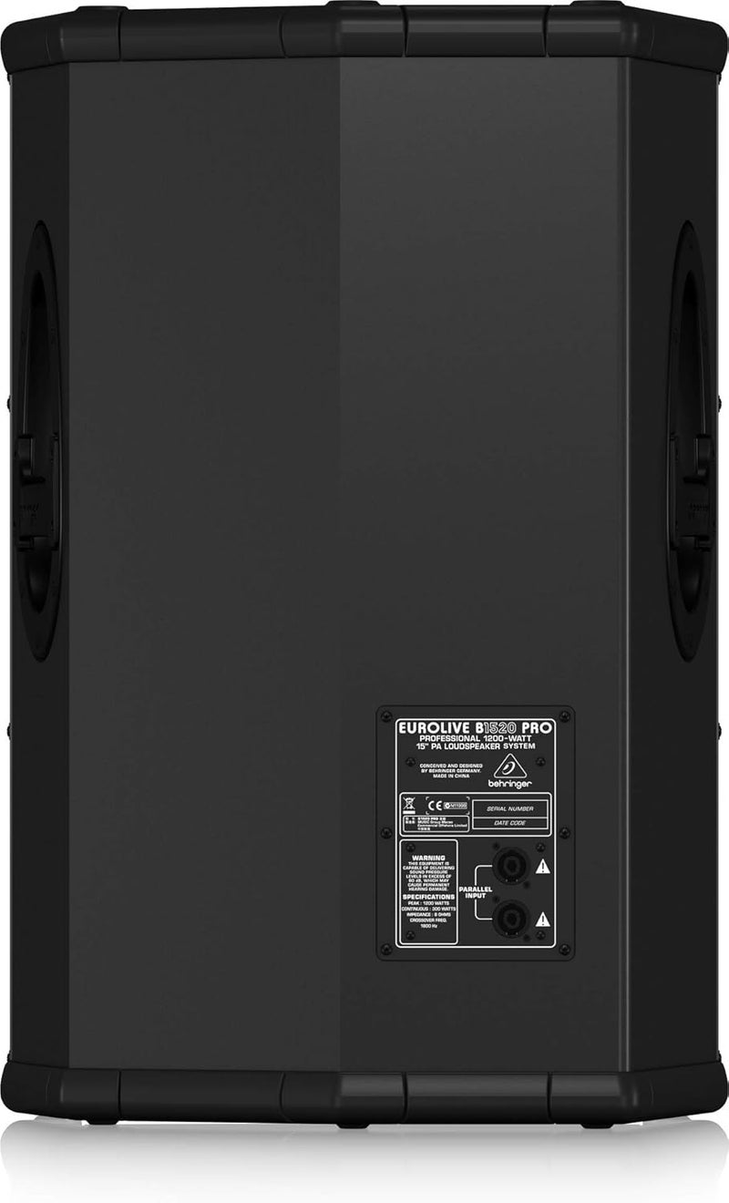 behringer مكبر صوت بيهرينجر يورلايف بروفيشونال B1520 PRO 1200 واط 15 بوصة سلبي - Image 4