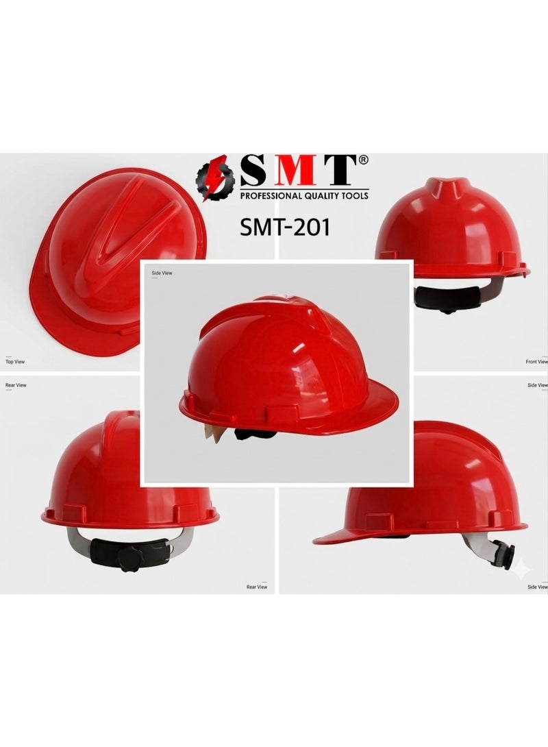 SAFETY HELMET - SMT 201 - RED COLOUR