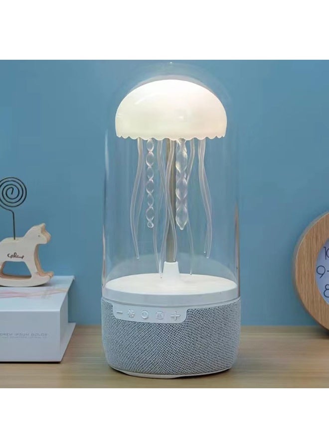 Jellyfish Design Speaker, Portable Flashlight, Bluetooth Speaker, 7 Color LED Party Lights - Image 3