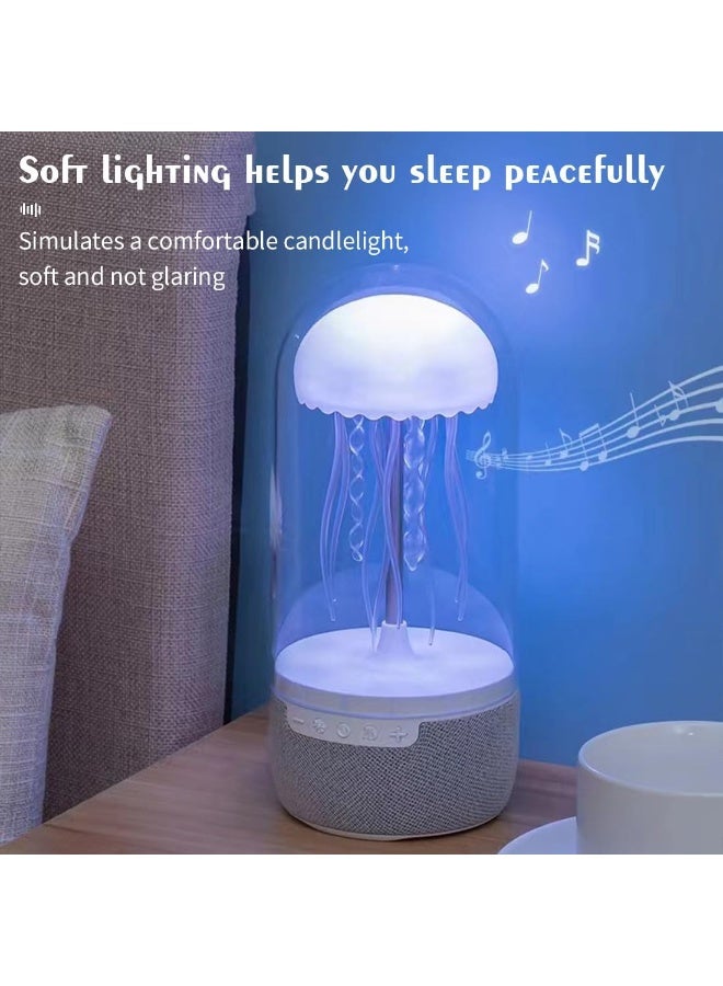 Jellyfish Design Speaker, Portable Flashlight, Bluetooth Speaker, 7 Color LED Party Lights - Image 5