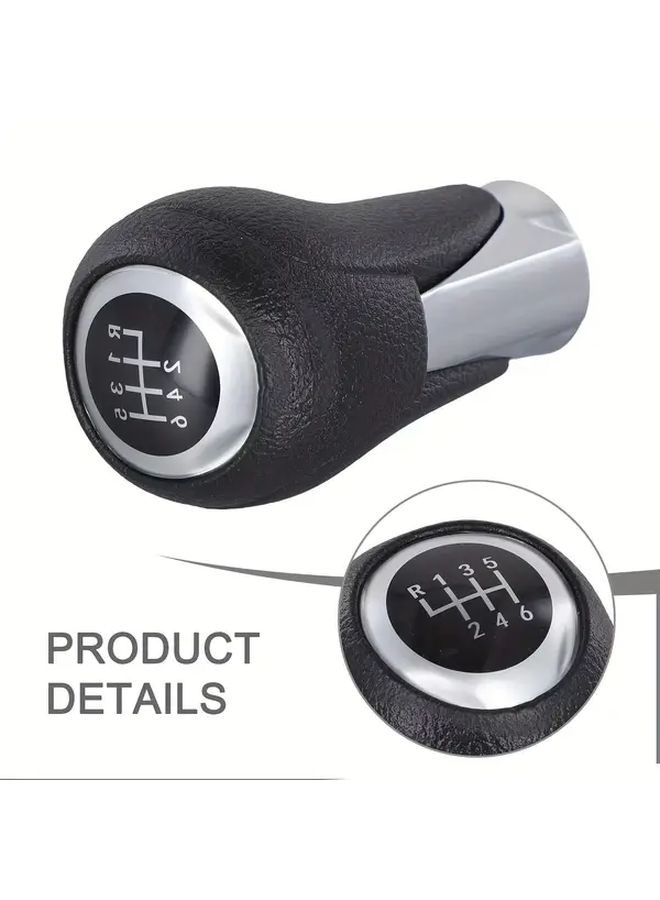 5 Speed Car Gear Shift Knob For Mazda 2 3 6 Cx5 Cx7 Auto Leather Gear Lever Head Shifter Manual Transmission Accessories - Image 5