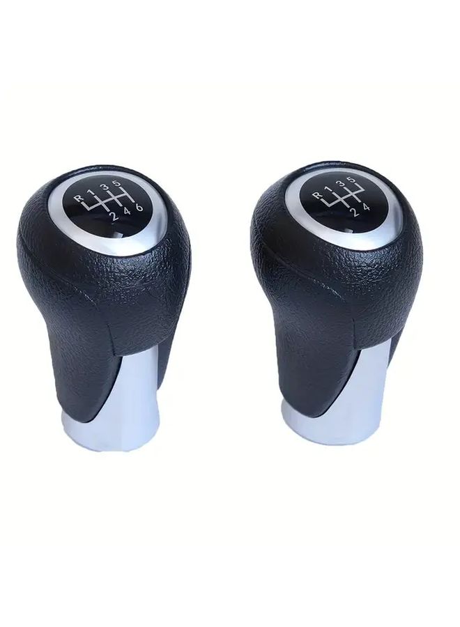 5 Speed Car Gear Shift Knob For Mazda 2 3 6 Cx5 Cx7 Auto Leather Gear Lever Head Shifter Manual Transmission Accessories - Image 1