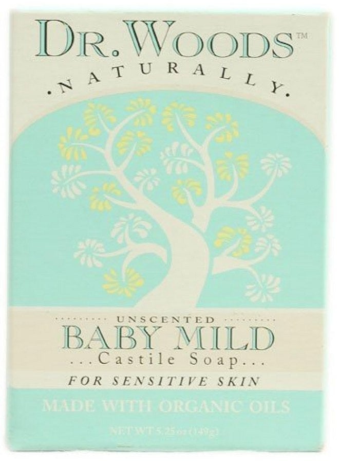 د.وودز دكتور وودز أونسكت بيبي ميلد مقاس 5.25 أونصة صابون دكتور وودز غير المعطر للأطفال ميلد مقاس 5.25 أونصة - Image 1