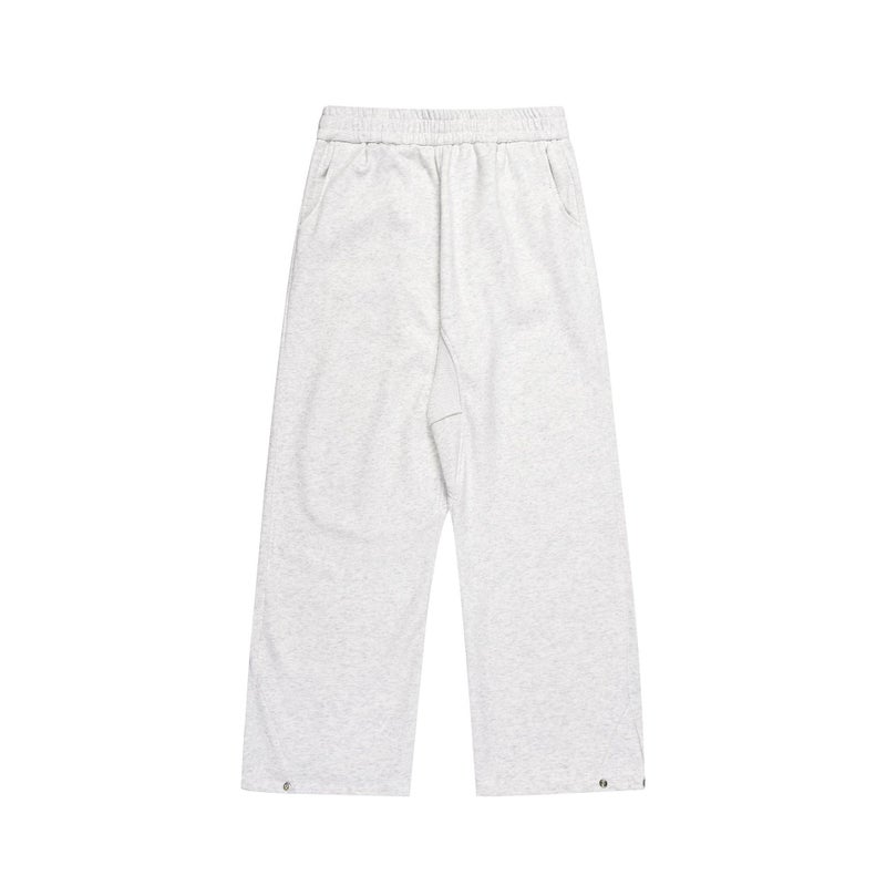 C680-Spring Style High Street Solid Color Straight-Leg Drapey Loose Casual Pants For Men And Women Casual Long Pants - Image 5