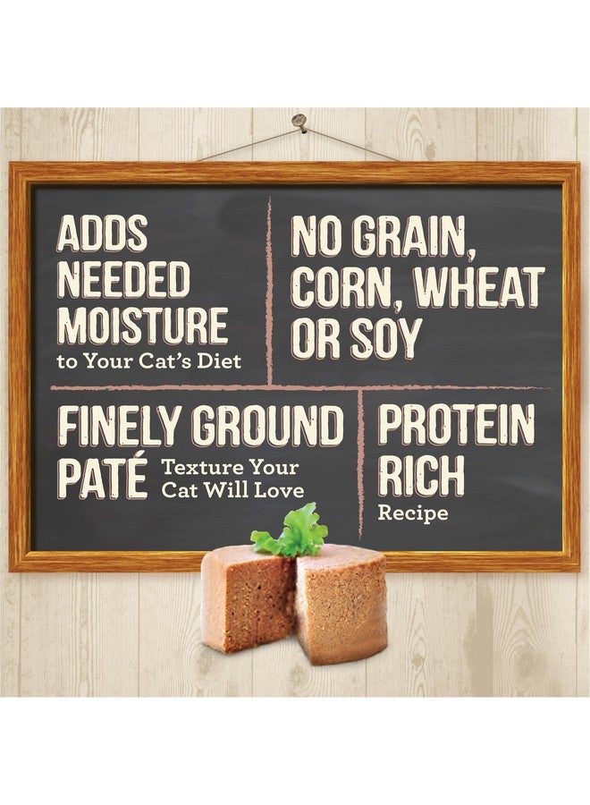 Merrick Purrfect Bistro Grain Free Premium Soft Canned Pate Adult Wet Cat Food, High Protein Turkey Recipe - (Pack of 24) 5.5 oz. Cans - Image 1