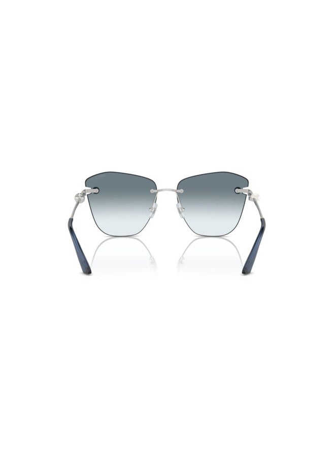 Jimmy Choo Woman BUTTERFLY  SUNGLASSES- JC 4004HB - lense size:59mm - SILVER  - Image 3