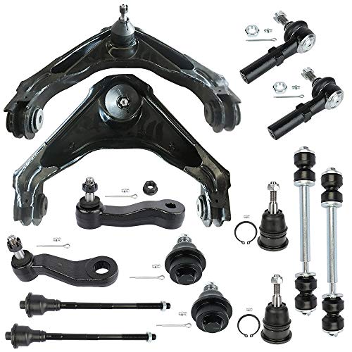 DRIVESTAR CAK1018 Control Arm Kit 14 Pcs, for Chevrolet Silverado 2500 (HD)/ Silverado 3500 (HD)/ Suburban 2500, for GMC Sierra 2500 (HD)/ Sierra 3500 (HD)/ Yukon XL 2500, for Hummer H2 - Image 1