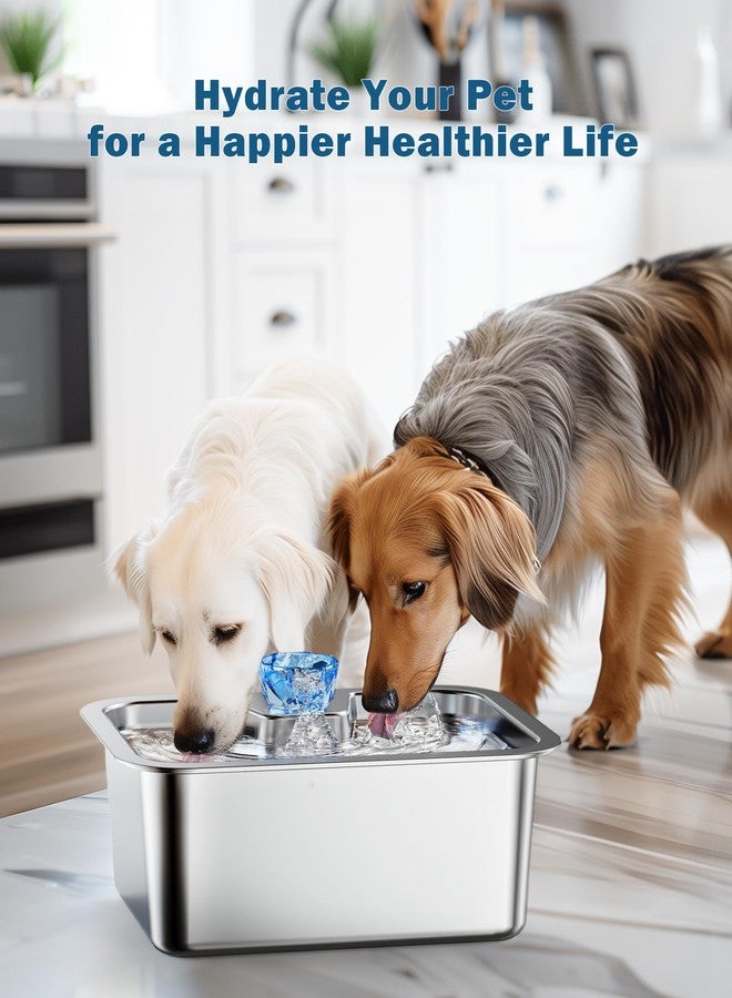petnf Dog Water Fountain Filters Replacement 4 Packs for PETNF 3 Gal Stainless Steel Cat Pet Water Fountain, 7-Layer Human-Grade Vertical Filtration Replacement Filters for D2341/D2223/D2322/D2340 Models - Image 5