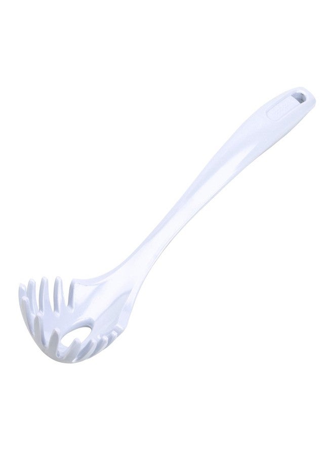 GoodCook Good Cook Classic 12-inch White Melamine Pasta Server - Image 2