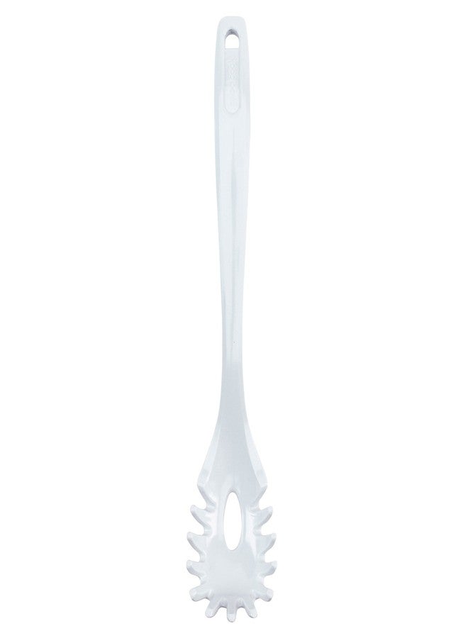 GoodCook Good Cook Classic 12-inch White Melamine Pasta Server - Image 1