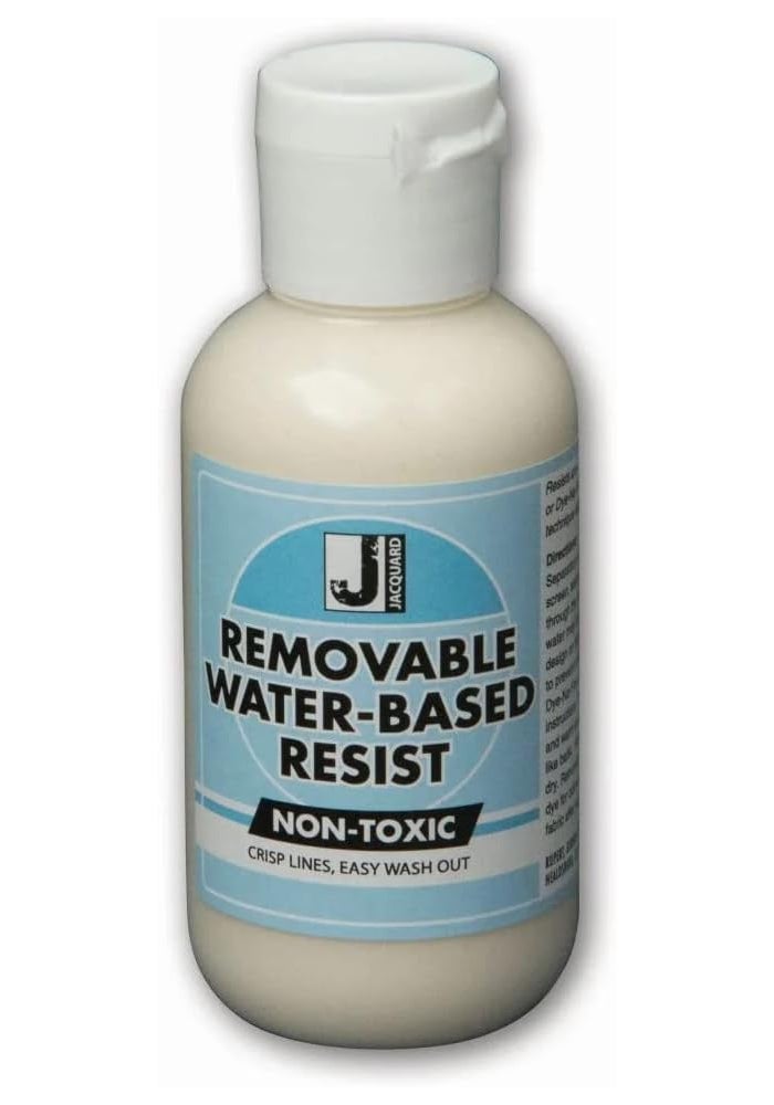Jacquard Removable Water-Based Resist - 2 Ounce Non-Toxic Fabric Art Medium - Image 1
