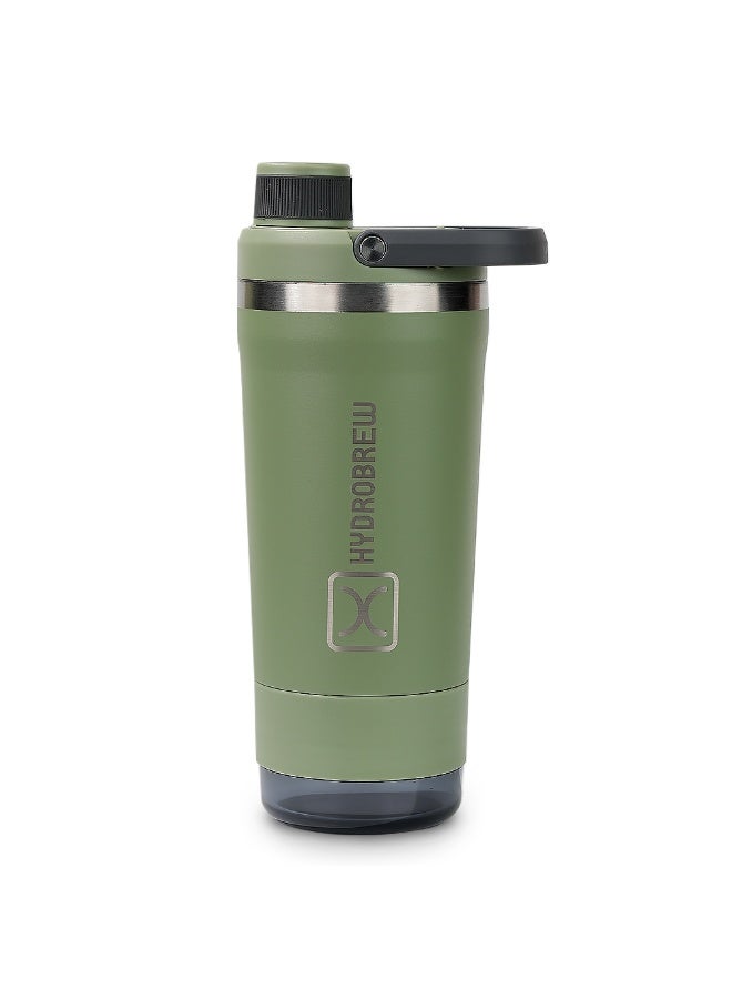 Hydrobrew Sip Core 720ml Stainless Steel Bottle w/ Lunch Bag | Insulated Bottle w/ Storage Container – Urban Stone - Image 3