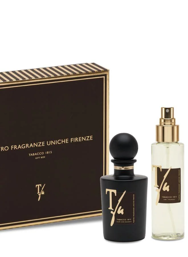 Teatro Tobacco Gift Box 100ml Diffuser + 100ml Fabric Spray