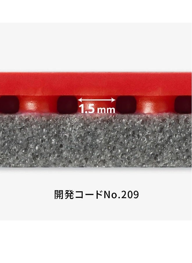 BUTTERFLY Dignics 09C Table Tennis Rubber Inverted Professional Table tennis Rubber Red (2.1mm) 4906901203310 - SEO Friendly Long Title - Image 4