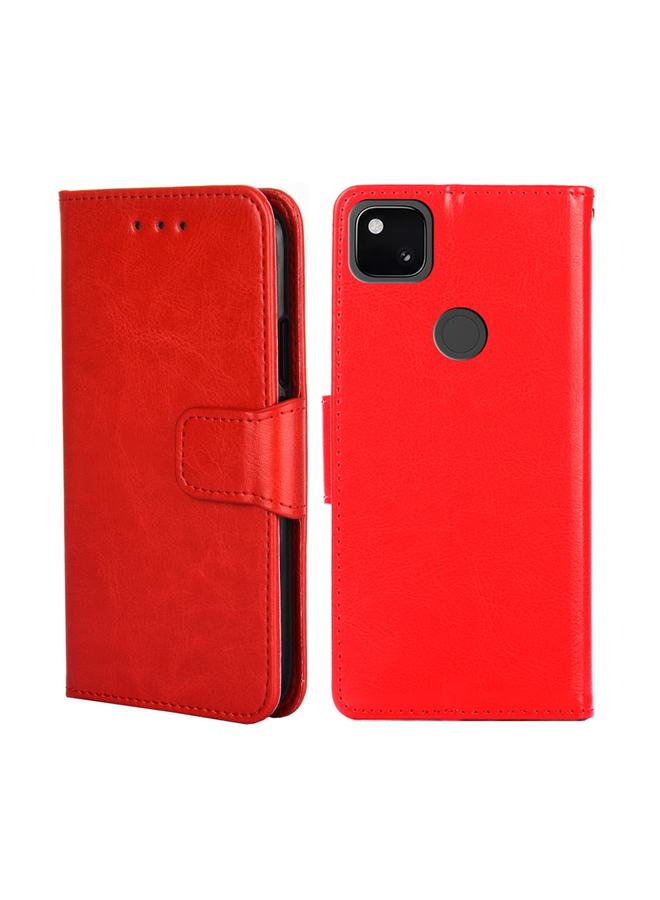 Zaboon Case For Google Pixel 5 Crystal Texture Leather Phone Case - Image 1