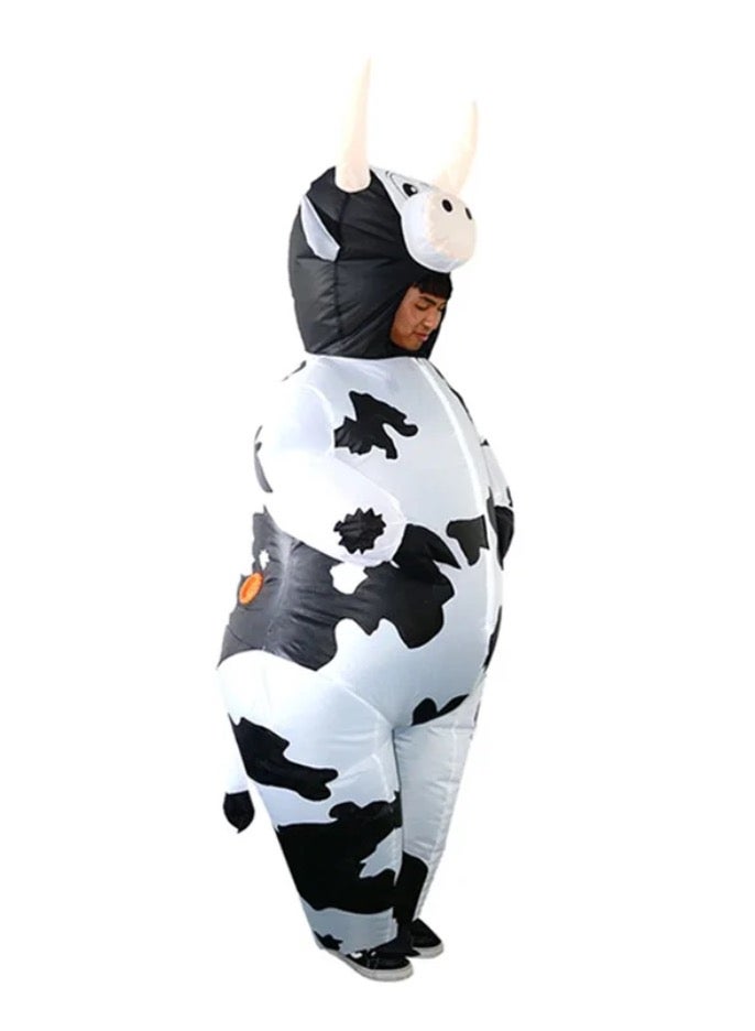 Inflatable Polyester Cow Cosplay Costume 200cm - Image 4