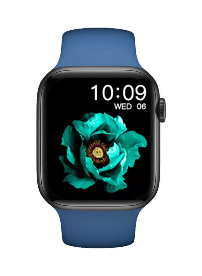 نيبمينينت ساعة ذكية مع خاصية التحكم في الموسيقى متوافقة أنظمة التشغيل أندرويد وiOS أزرق