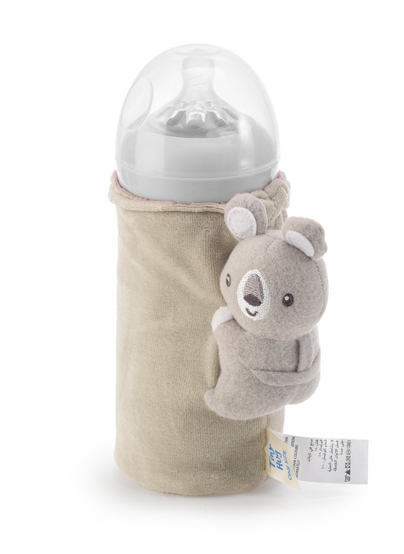 Tiny Hug - Newborn Baby Bottle Cover, Soft and Insulated Bottle Cover for Newborns - Image 1