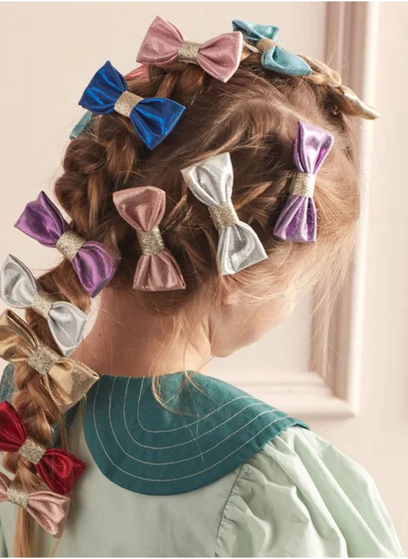 Meri Meri Lurex Hair Bows