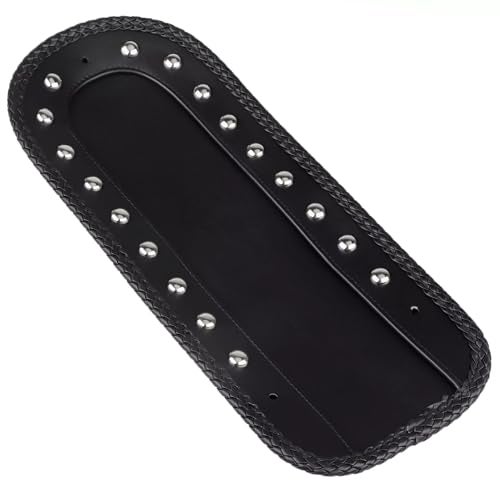 Cyreedom Motorcycle Vinyl Leather Rivet Leather Harley Motorcycle Rear fenders Bib for Softail Springer Heritage Classic EFI FLSTCI 2006-2017 - Image 3