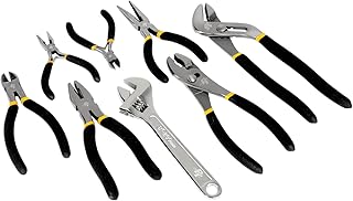 Performance Tool W1704 Pliers and Wrench Set, 8-Piece - Image 1