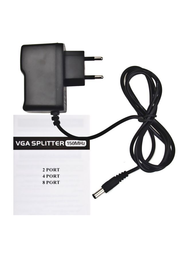 NIBEMINENT 4-Port VGA Splitter White - Image 4