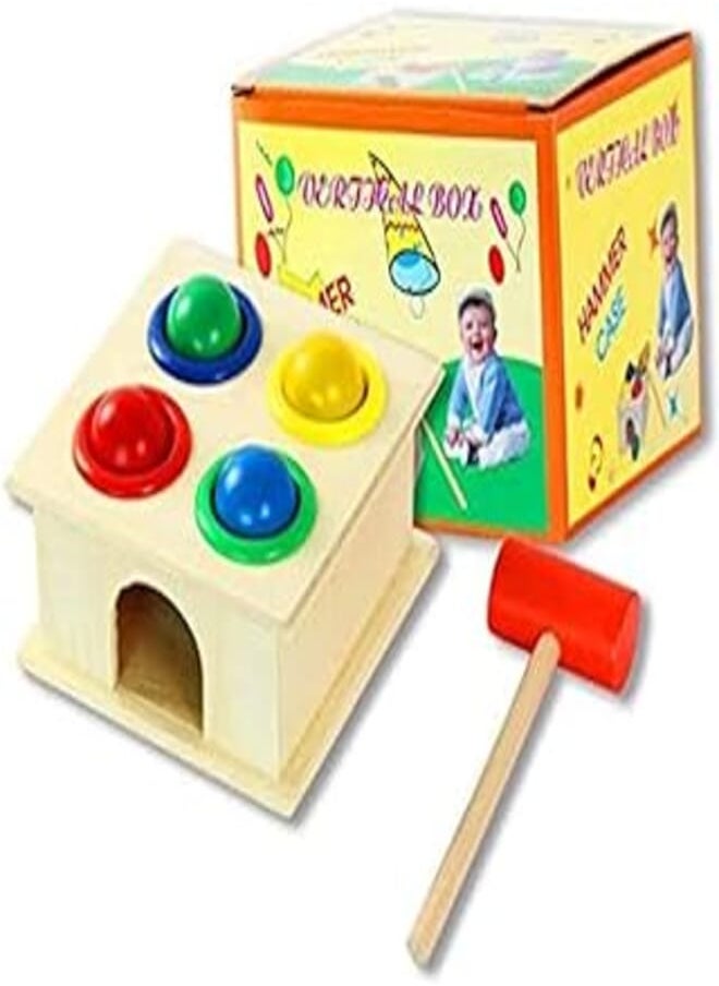 OR Children's educational solid wood percussion hammer toy 