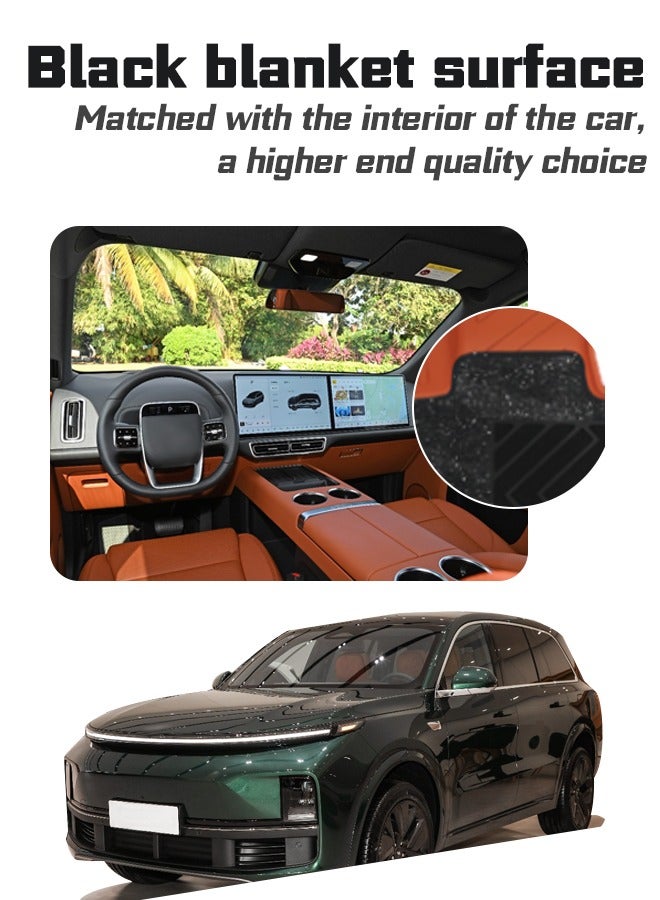 Generic Car mat, a 7-seat car mat suitable for LiL9, 2024 model, double layer, original car color, high-end, easy to clean, goodcar.  - Image 2