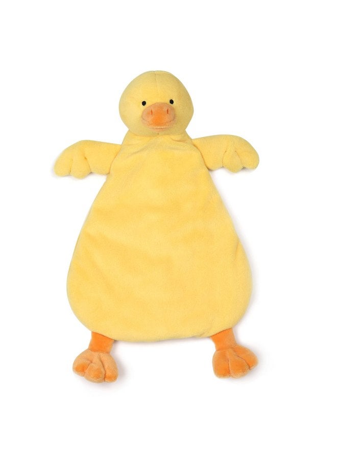 WubbaNub Baby Yellow Duck Lovey - Image 1