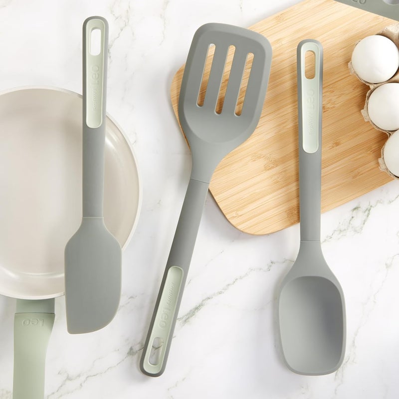 BergHOFF Balance Serving Spoon - Recycled Plastic, Heat Resistant, Dishwasher Safe - Image 4