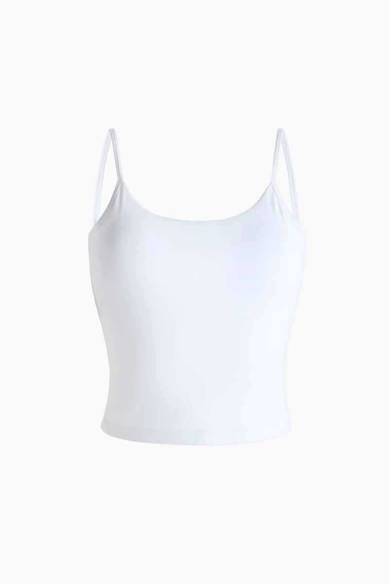 H&M Integral-bra sports strappy top with SoftMove™