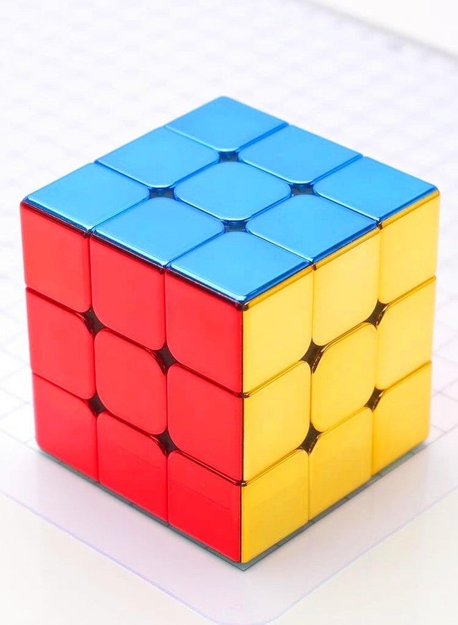 Cuberspeed Moyu Meilong 3x3x3 Reflective Metallic Mirror Shiny Stickerless Speed Cube 3x3 Metallic Magic Cube Puzzle Toys - Image 5