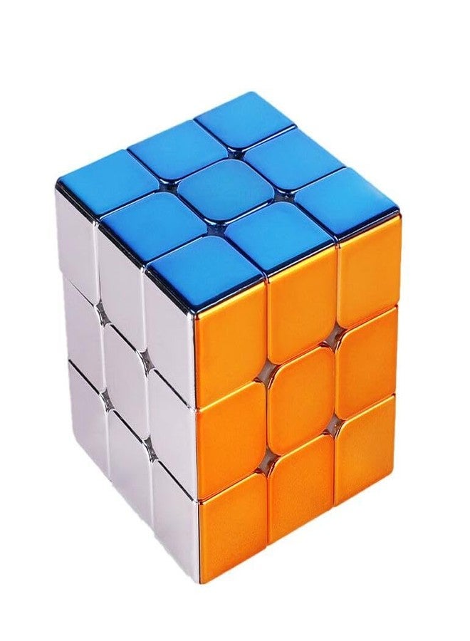 Cuberspeed Moyu Meilong 3x3x3 Reflective Metallic Mirror Shiny Stickerless Speed Cube 3x3 Metallic Magic Cube Puzzle Toys - Image 2