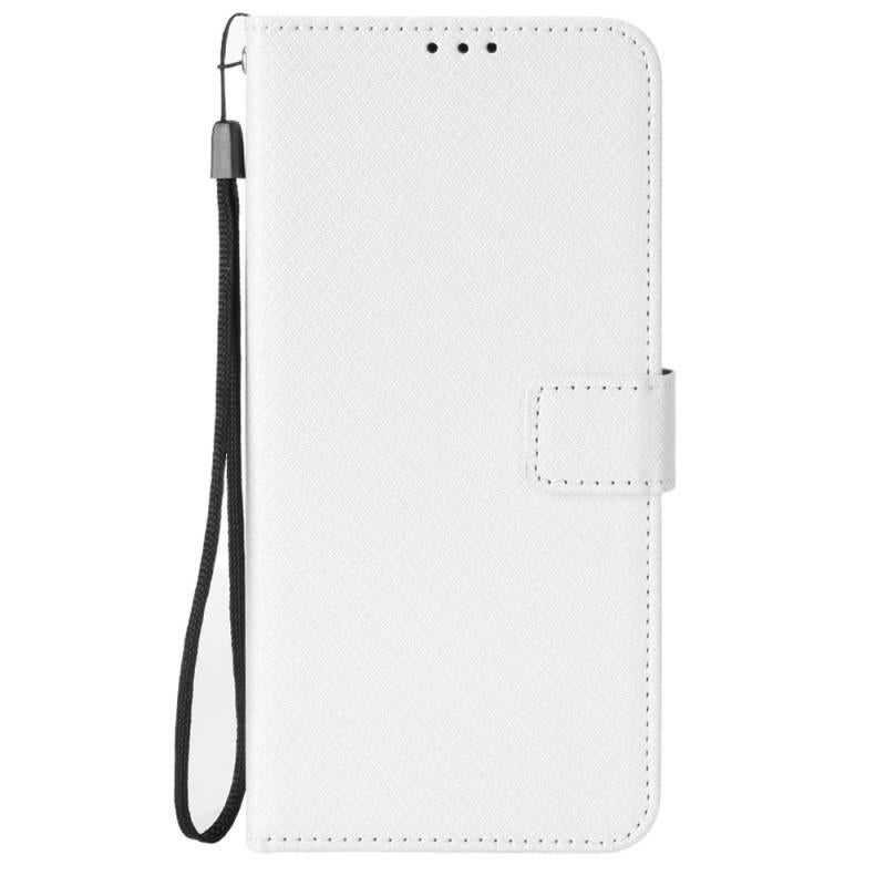LS Protective Case, Leather Texture Diamond Pattern, Cover for Redmi Note 14 - Image 4