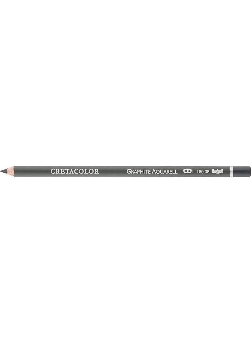 Cretacolor - Graphite Aquarell Pencils 8b Waterable Graded Pencil 180 08 - Image 1
