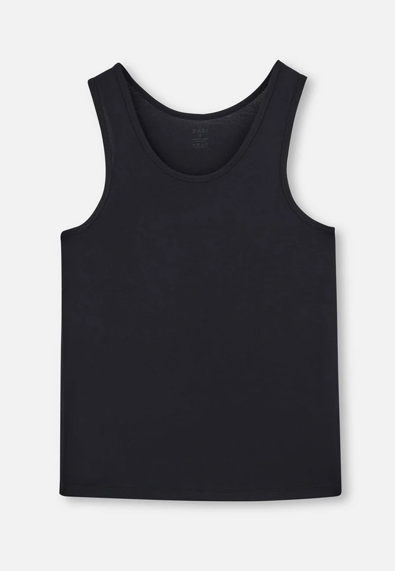 dagi  2 Pack Regular/Classic Fit Tanktop U-neck Cotton Blend Underwear for Men | Best Price UAE