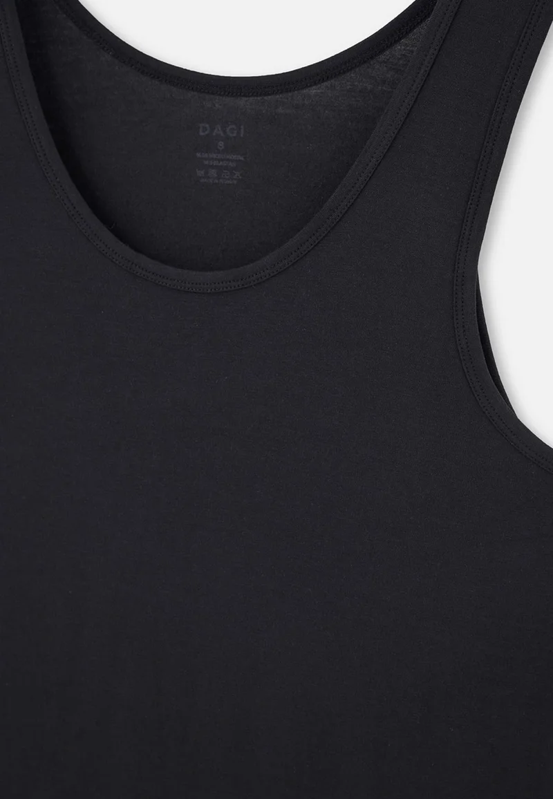 dagi  2 Pack Regular/Classic Fit Tanktop U-neck Cotton Blend Underwear for Men | Best Price UAE