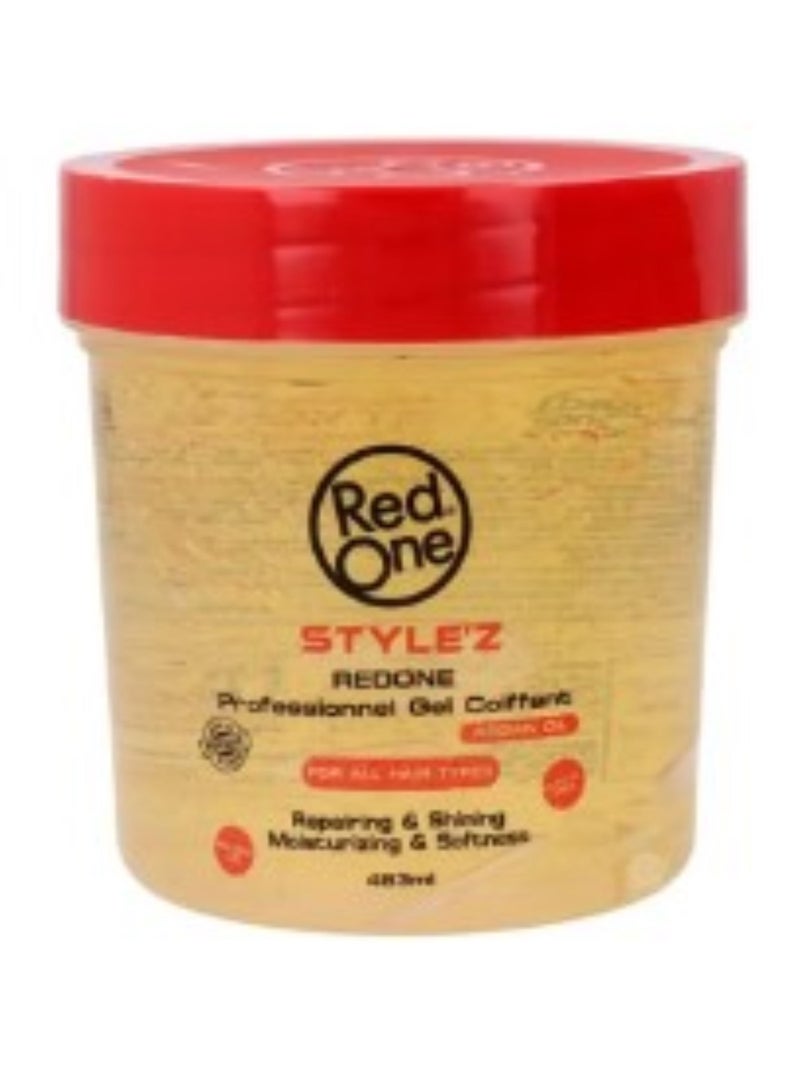 Red One Styles Redone Professional Argan Oil Gel 16 oz