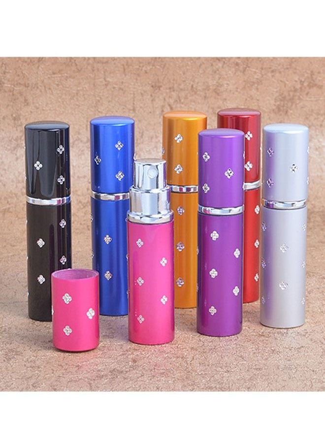 ZCM-HAPPY 7 pieces Refillable Perfume Atomizer Bottle Set Portable Recycling Small Spray Bottle 5 ml  - Image 2