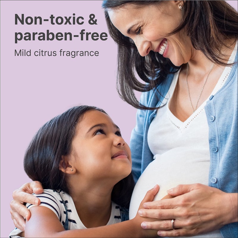 TriLASTIN Maternity Stretch Mark Cream - Hydrating Pregnancy-Safe Skin Care - Gentle Hypoallergenic Care for Pregnancy Must Haves - Pairs Belly Butter & Stretch Mark Oil - 4 Fl Oz Each, Pack of 2 - Image 5