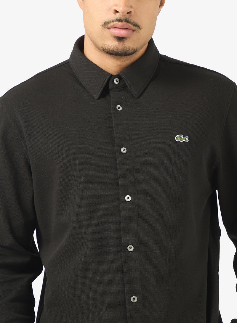 لاكوست قميص بيكيه بقصة ضيقة - Image 3